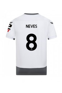 Fotbalové Dres Wolves Ruben Neves #8 Třetí Oblečení 2022-23 Krátký Rukáv